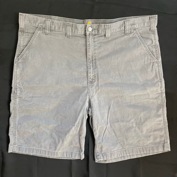 Carhartt Men’s Canvas Work Shorts 44 • Relaxed Fit Utility Carpenter Shorts - Picture 2 of 13